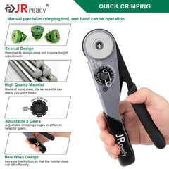 JRready arranged Deutsch pin removal tools for fast depinning and organized workflow