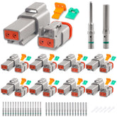JRready DT 2-pin kit front packaging showing components for quick selection
