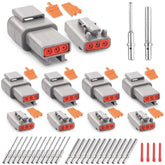 JRready front packaging showing complete 3-pin DTM kit and benefits