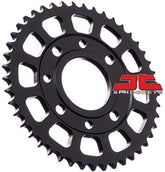 JT 45T rear sprocket front profile showing precise machining and fit benefits
