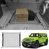 JTYZSM front view of cargo net packaging showing product branding and fit
