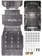 JURPLIX full skid plate front view shows robust underbody coverage and improved protection