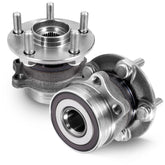 JURPLIX rear hub assembly front view showing bolt pattern and solid construction, improves wheel stability
