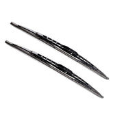 JustCar front packaging showing 18-inch wipers and fitment details, clear product ID