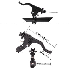 JXPANG clutch lever in use with one-finger pull demonstrating easier operation