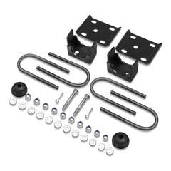 JY PERFORMANCE rear axle flipped on workbench illustrating orientation and install clarity