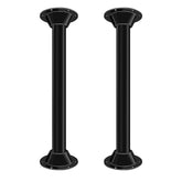 JYINCPED front view of assembled table leg set showing stability