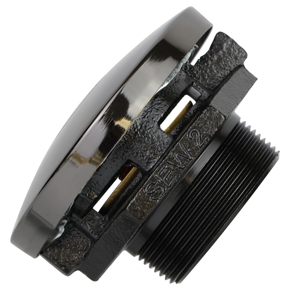 JYINCPED front view of cap showing secure fit and durability benefit