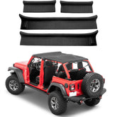 JYMAOYI front door sill guard showing clean fit and paint protection