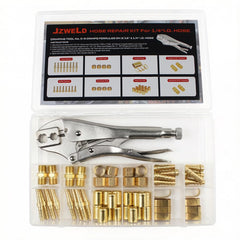 JZWELD handheld crimper close-up showing durable jaws and consistent crimps