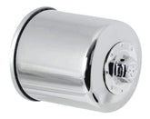K&N KN-303C front view showing sturdy canister and fit benefit