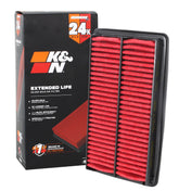 K&N KNX-5041 front packaging showing fitment and benefits