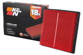 K&N front packaging showing model KNA-5064 and fitment information for quick identification and confidence