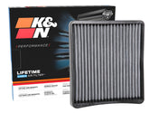 K&N VF2065 front packaging showing product benefits and compatibility