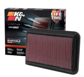 K&N front packaging 33-2260 showing model and fitment benefits