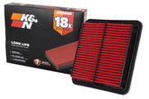 K&N front packaging showing KNA-2304 and fitment details for quick identification and peace of mind