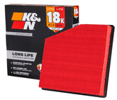 K&N front packaging KNA-5061 showing product and compatibility benefits