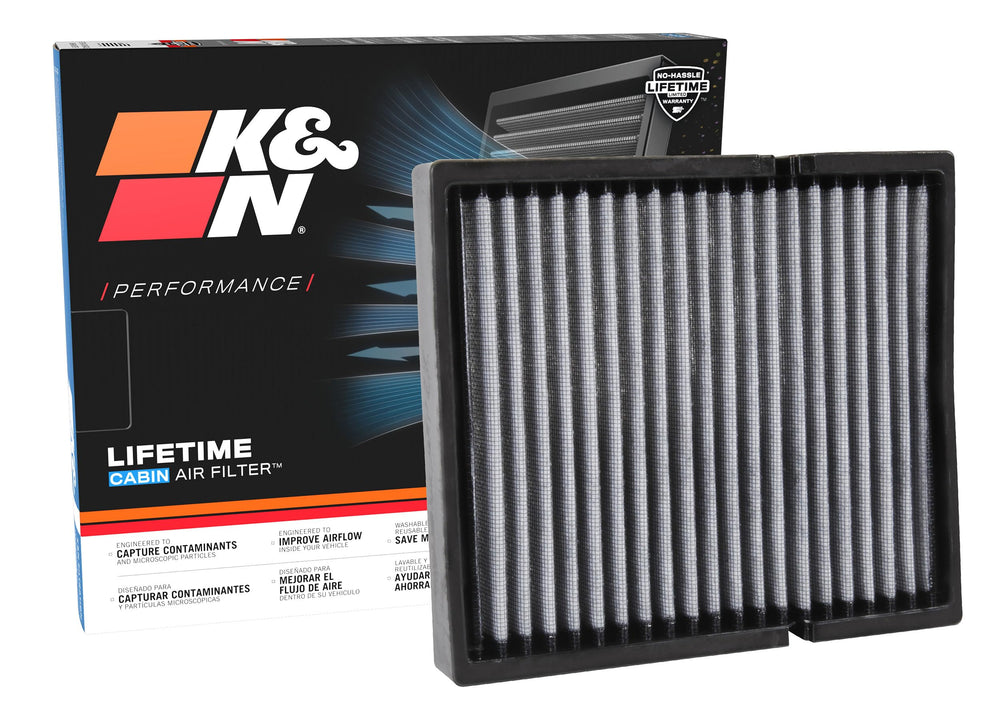 K&N VF2054 front packaging showing filter and branding for easy identification