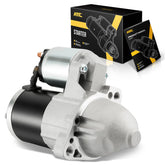 KAC starter front view showing mounting flange and robust housing for reliable fit