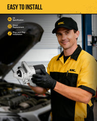 KAC starter label and specs view showing model compatibility and clarity benefit