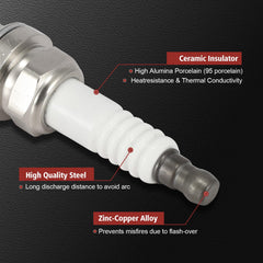 KacuYelin iridium plug detail showing laser-welded electrode for longer life