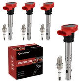 KacuYelin UF529 coil pack front view showing complete kit and clear fitment benefit