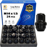 Kadrick front packaging showing 24 lug nuts and clear fitment benefit