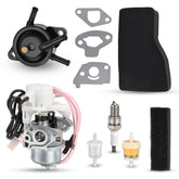 kaekea carburetor front view showing precise fit and improved fuel delivery