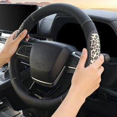 KAFEEK installed on steering wheel demonstrating improved grip and protection