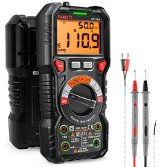 KAIWEETS multimeter front display showing clear backlit digits and readings for fast diagnostics