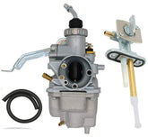 KAKO carburetor front view showing mounting points and clean finish for reliable fit