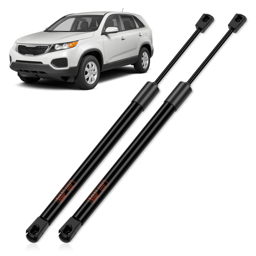 KALUJ front view showing packaged struts and fitment clarity for Kia Sorento