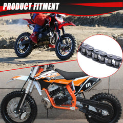 KAMIER full kit laid out with chain and master links showing fast repair readiness