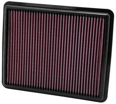 K&N seal and frame detail demonstrating tight fit and leak-resistant benefit