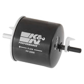 K&N front view of PF-2200 filter showing fit and finish benefit