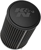 K&N RU-3112HBK front view showing shape and foam-free design for better airflow