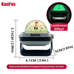KanPas adjustable holder detail showing angle adjustment to reduce interference