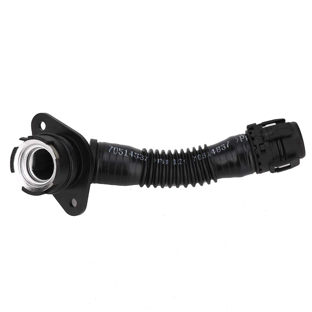 KanSmart crankcase vent hose front view showing shape and fit benefits