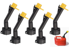 Karbay front packaging showing five spouts rings caps and how they fit