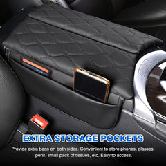 Karltys armrest in use showing comfortable elbow support while driving