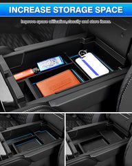 Karltys tray installed in Pathfinder console keeping items visible and stable