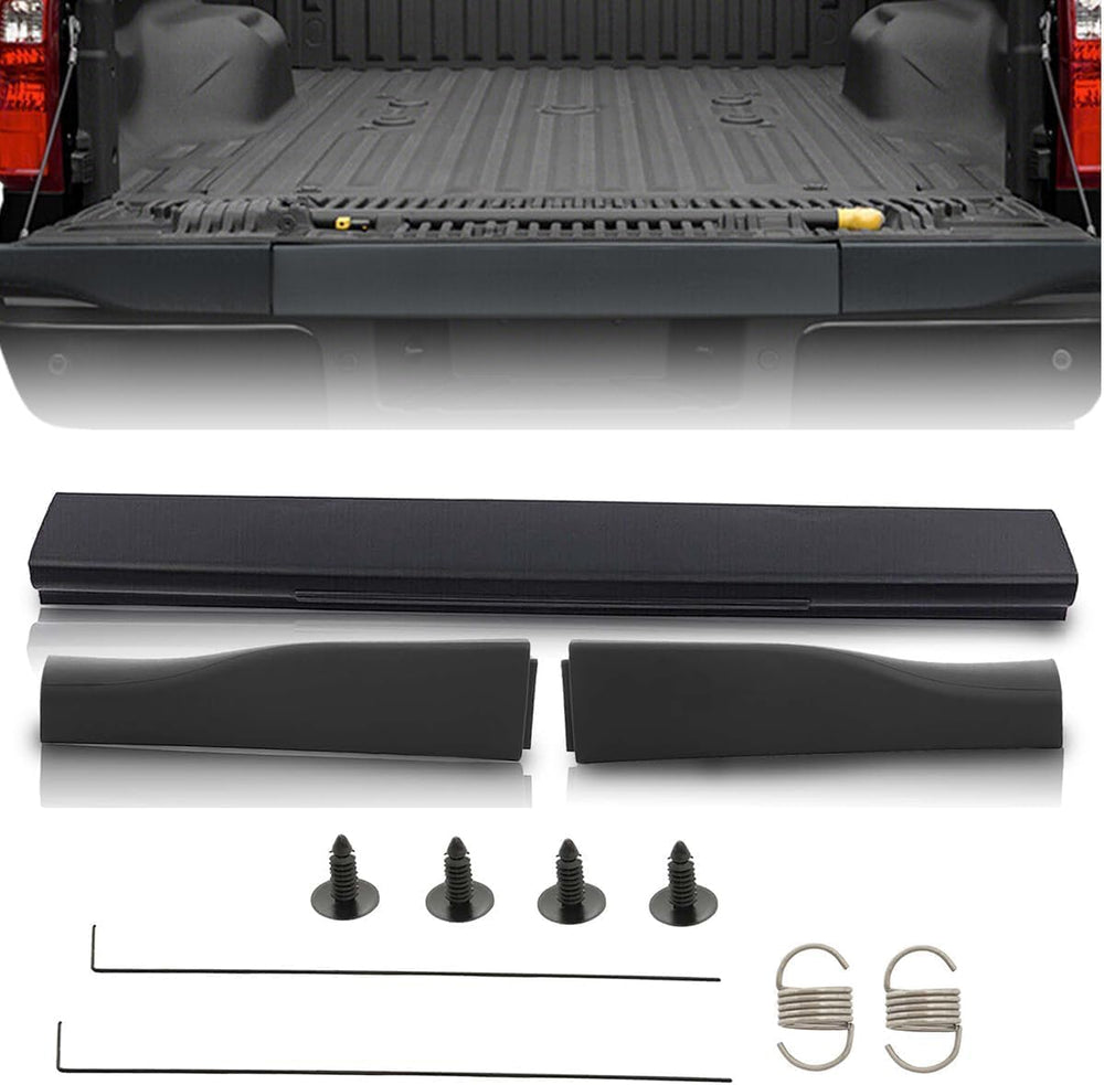 KARPAL front profile of tailgate cap showing sleek finish and improved protection