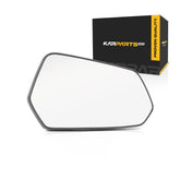 KarParts360 passenger-side mirror front view showing fit and finish benefit
