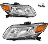 KarSpareHub front headlight assembly showing exact fit for Civic, improves visibility