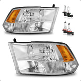 KarSpareHub front view of headlight pair showing exact OEM-style fit and finish