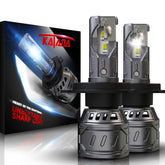 Katana H4 front packaging showing pair and plug-and-play benefit