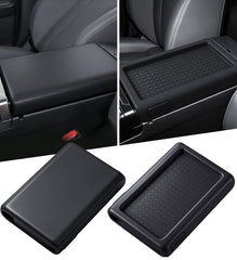 Katorn front view of black console cover showing clean fit and protection
