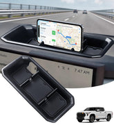 Katorn front view of dash tray showing sleek fit and added storage benefit