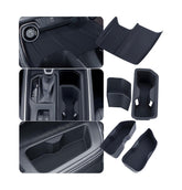 Katorn front cup holder insert in console protecting drinks