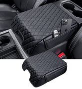 Katorn front view showing fitted console cover and refined interior protection